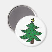 Vroegere kerstboom magneet (Voorkant / Achterkant)