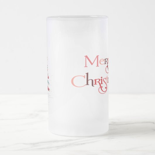 Vroegere kerstboom matglas bierpul (Center)