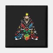 Vroegere kerstboom met ijskap magneet (Voorkant)