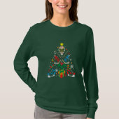 Vroegere kerstboom met ijskap t-shirt (Voorkant)
