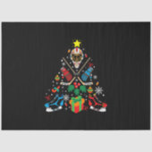 Vroegere kerstboom met ijskap tissuepapier (Voorkant)