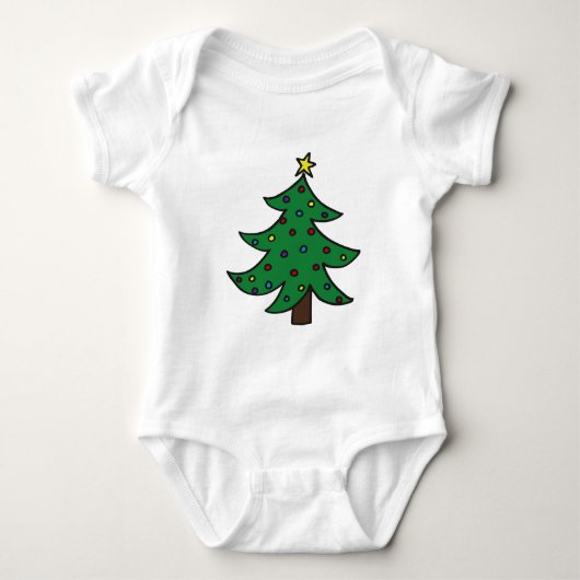 Vroegere kerstboom romper (Voorkant)