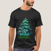 Vroegere kerstboom t-shirt (Voorkant)