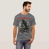 Vroegere kerstboom t-shirt (Voorkant volledig)
