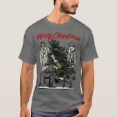 Vroegere kerstboom t-shirt (Voorkant)