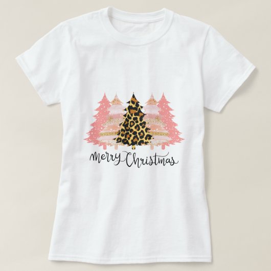Vroegere kerstboom t-shirt (Design voorkant)