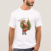 Vroegere kerstboom t-shirt (Voorkant)