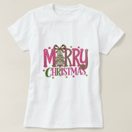 Vroegere kerstboom t-shirt