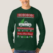 Vroegere kerstboom t-shirt (Voorkant)