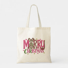 Vroegere kerstboom tote bag