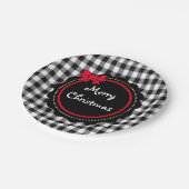 Vroegere kerstbuffelstijl Landstijl Papieren Bordje (Gekanteld)