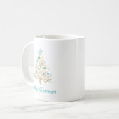 Vroegere kerstcadeauboom koffiemok (Voorkant links)