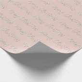 Vroegere kerstcadeaus cadeaupapier (Hoek)