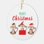 Vroegere kerstcadeautjes kerstPetten Keramisch Ornament (Links)