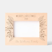 Vroegere kerstfamilie gegraveerde lijstjes (Voorkant)