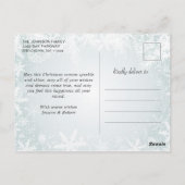 Vroegere kerstfeestdag 4 PHOTO Collage Greeting Briefkaart (Achterkant)