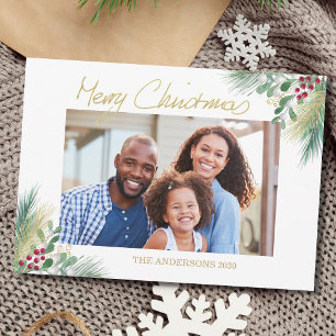 Vroegere kerstfeestdagen feestdagenkaart