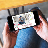 Vroegere kerstfeestdagen met feestelijke tekenmerk feestdagenkaart