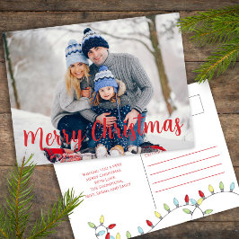 Vroegere kerstfeestdagen met feestelijke tekenmerk feestdagenkaart