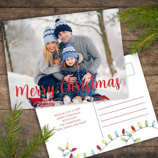 Vroegere kerstfeestdagen met feestelijke tekenmerk feestdagenkaart