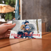 Vroegere kerstfeestdagen met feestelijke tekenmerk feestdagenkaart