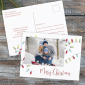 Vroegere kerstfeestdagen met feestelijke tekenmerk feestdagenkaart