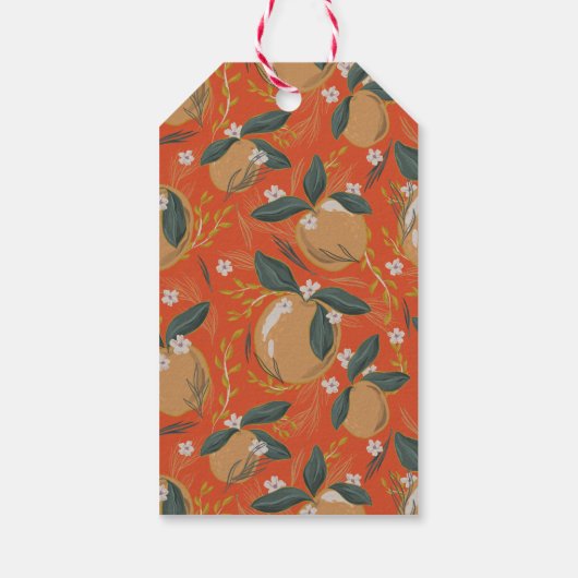 Vroegere kerstflesjes - Aangepaste naam voor groet Cadeaulabel (Achterkant)