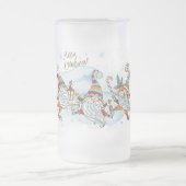 Vroegere kerstgnomen Mok van glas (Center)