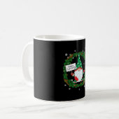 Vroegere kerstgnoom koffiemok (Voorkant links)