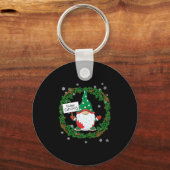Vroegere kerstgnoom sleutelhanger (Voorkant)