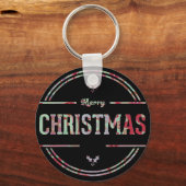 Vroegere kerstgroet sleutelhanger (Voorkant)