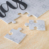 Vroegere kersthertengeweien legpuzzel (Zijkant)