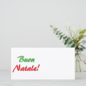 Vroegere kerstkaart (Staand voorkant)