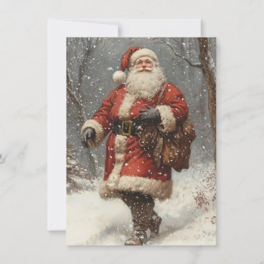 Vroegere kerstkaart (Voorkant)