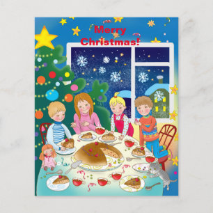 Vroegere kerstkaart