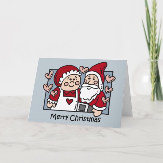 Vroegere kerstkaart feestdagen kaart (Voorkant)