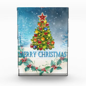 Vroegere kerstkaart fotoblokken (Voorkant)