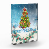 Vroegere kerstkaart fotoblokken (Links)