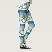 Vroegere kerstkaart leggings (Rechts)
