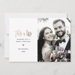 Vroegere kerstkaart met moderne scripts