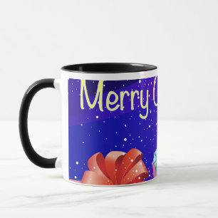 Vroegere kerstkaart mok