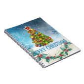 Vroegere kerstkaart notitieboek (Rechterzijde)
