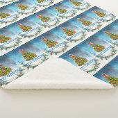 Vroegere kerstkaart sherpa deken (3/4)