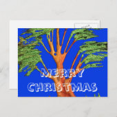 Vroegere kerstkaarten feestdagenkaart (Voorkant / Achterkant)