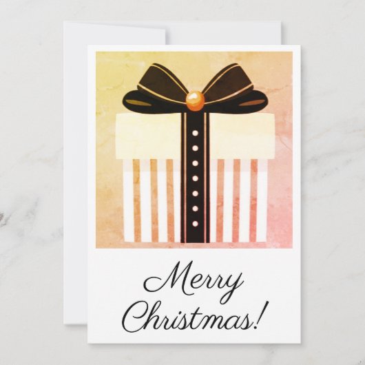 Vroegere kerstkaarten feestdagenkaart (Voorkant)