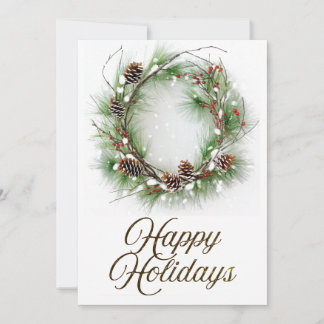 Vroegere kerstkaarten feestdagenkaart