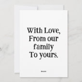 Vroegere kerstkaarten feestdagenkaart (Achterkant)