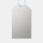 Vroegere kerstkerstkerstfeestelijke Feestdagen Cadeaulabel (Achterkant)