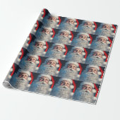 Vroegere kerstkerstkerstfeestelijke Feestdagen Cadeaupapier (Uitgerold)