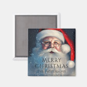 Vroegere kerstkerstkerstfeestelijke Feestdagen Magneet (Voorkant / Achterkant)